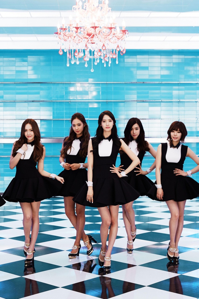 Популярная группа из Кореи Girls’ Generation