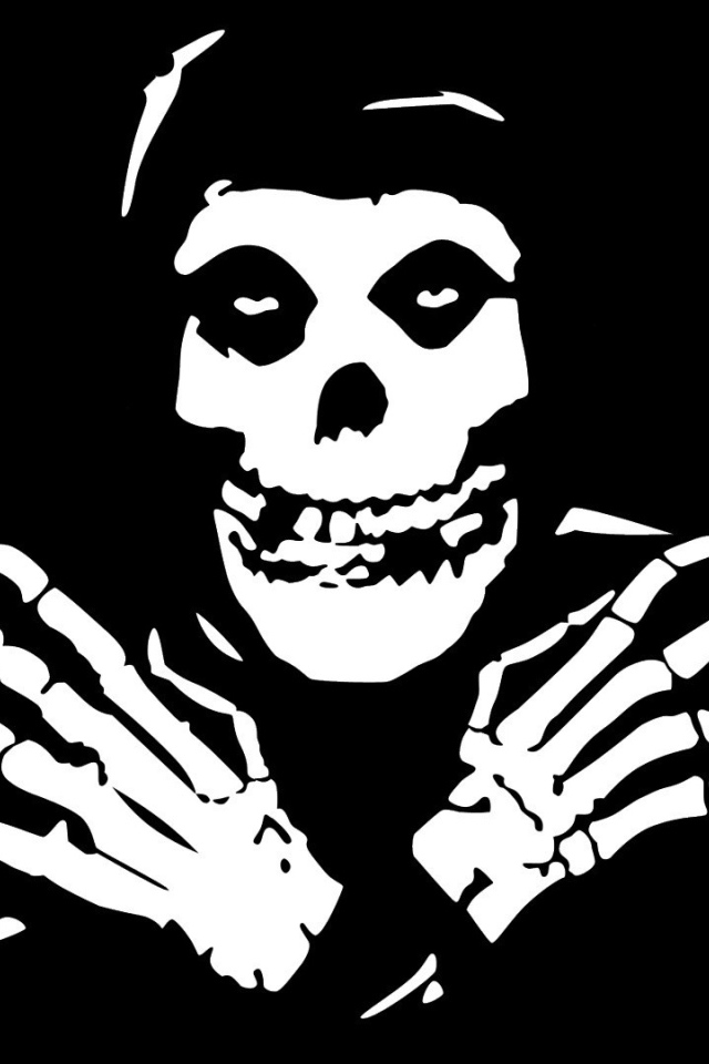 Постер рок-группы The Misfits