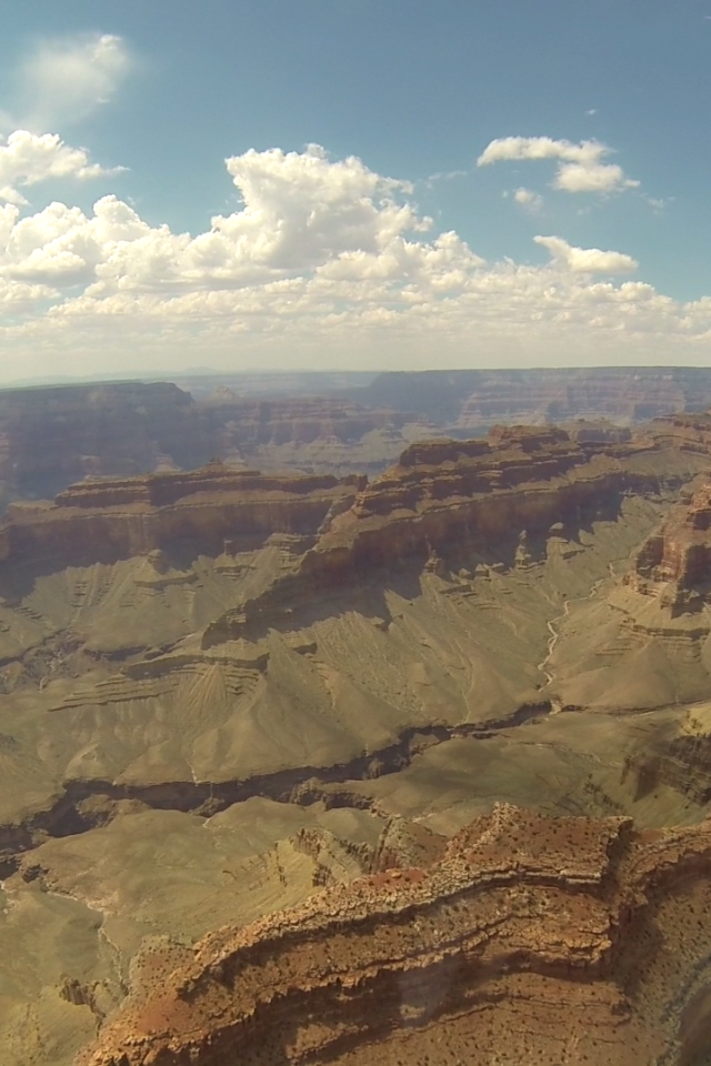 Полет над каньонами в Аризоне