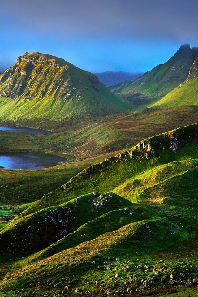 Великолепный пейзаж в Шотландии