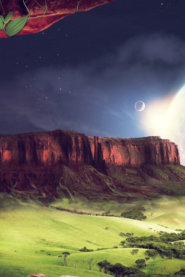 Ночь в каньоне