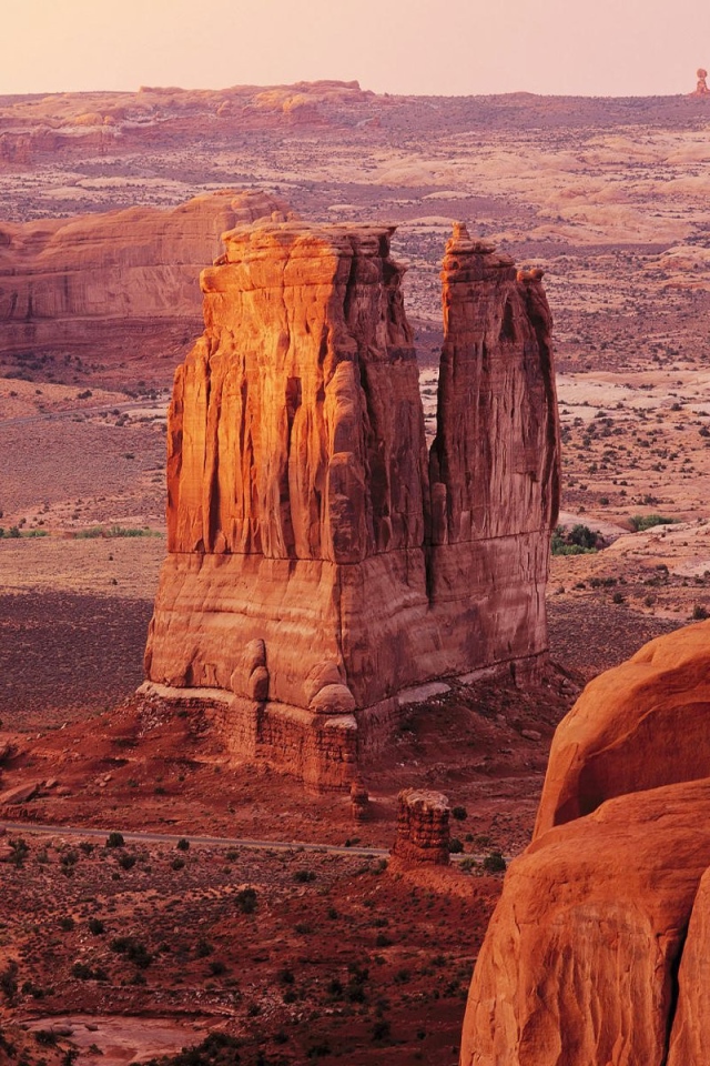 Скальные образования в штате Юта