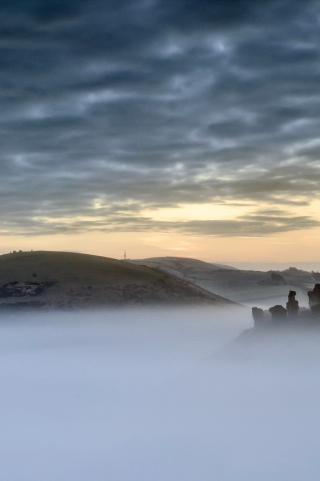Густой туман в Англии