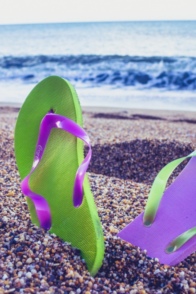 Тапки, для прогулок по пляжу