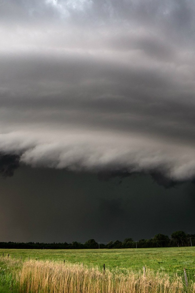 Мощная гроза в Небраске США