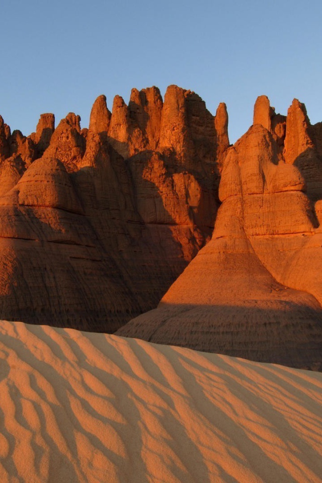 Скальные образования в пустыне