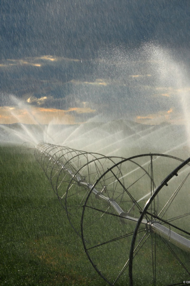 Орошение на полях