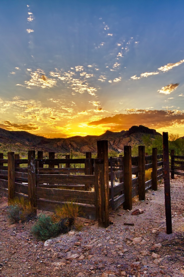 Загоны для животных в горах