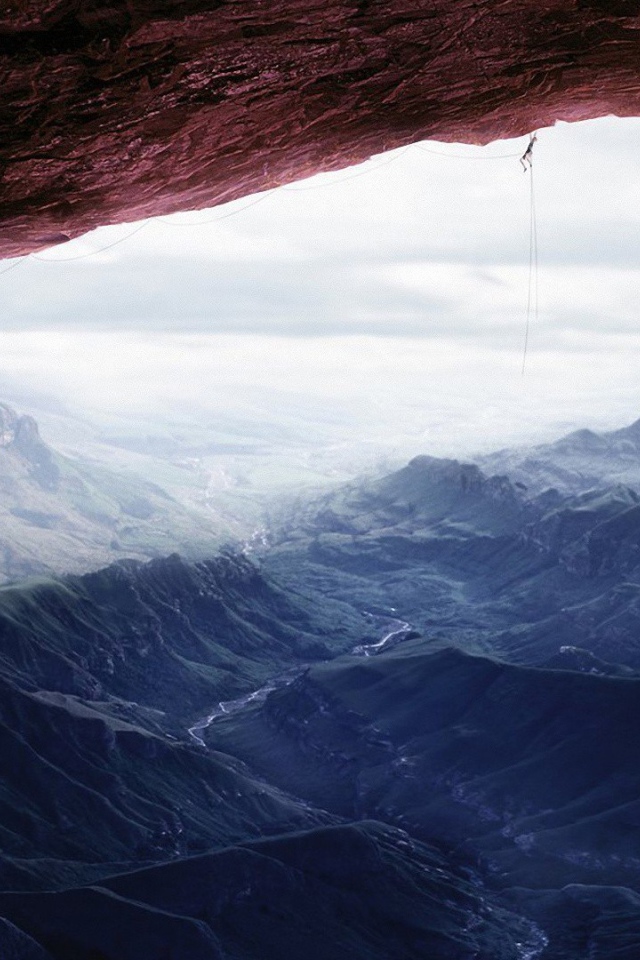 Захватывающий горный пейзаж