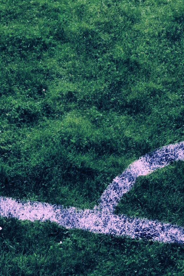 Угловая разметка на футбольном поле