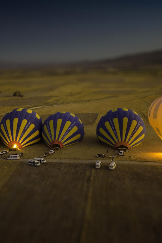 Стартовая площадка воздушных шаров