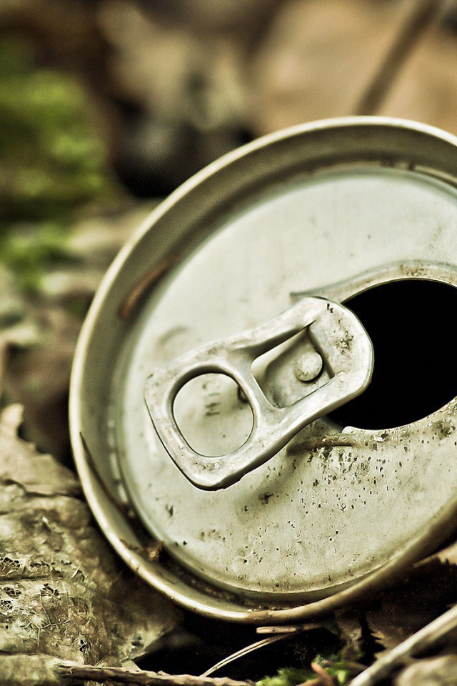 Старая банка из-под пива