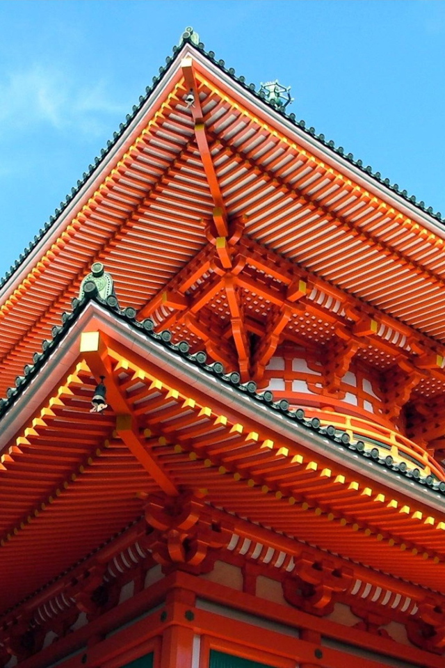 Крыша буддийского храма