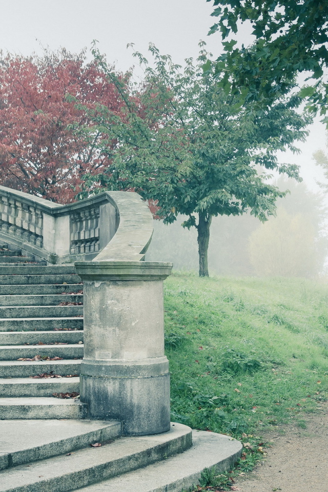 Старинная винтовая лестница