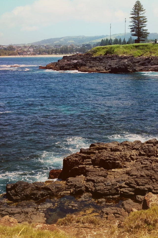 Каменистый берег у реки