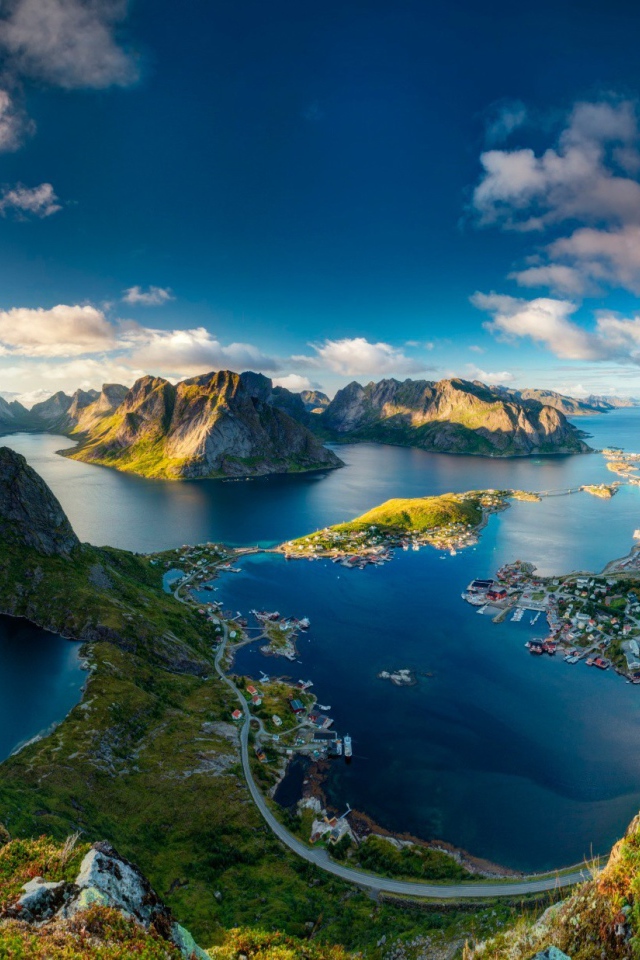 Красивые фьорды Норвегии