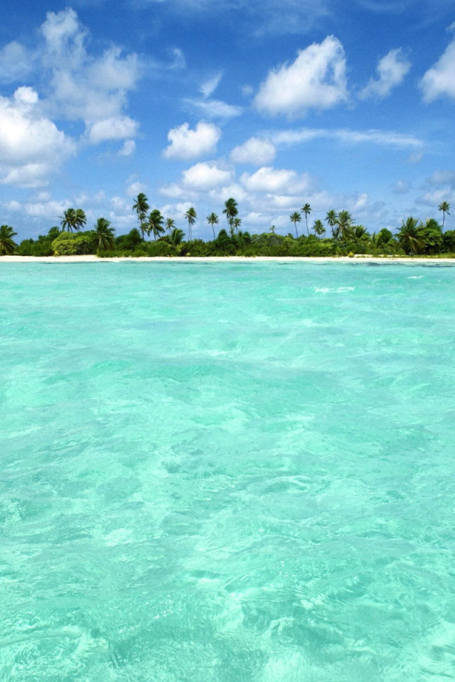 Лазурное южное море