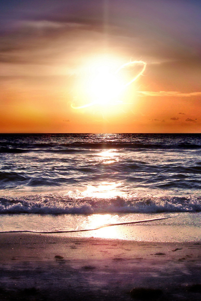 Солнце над океаном