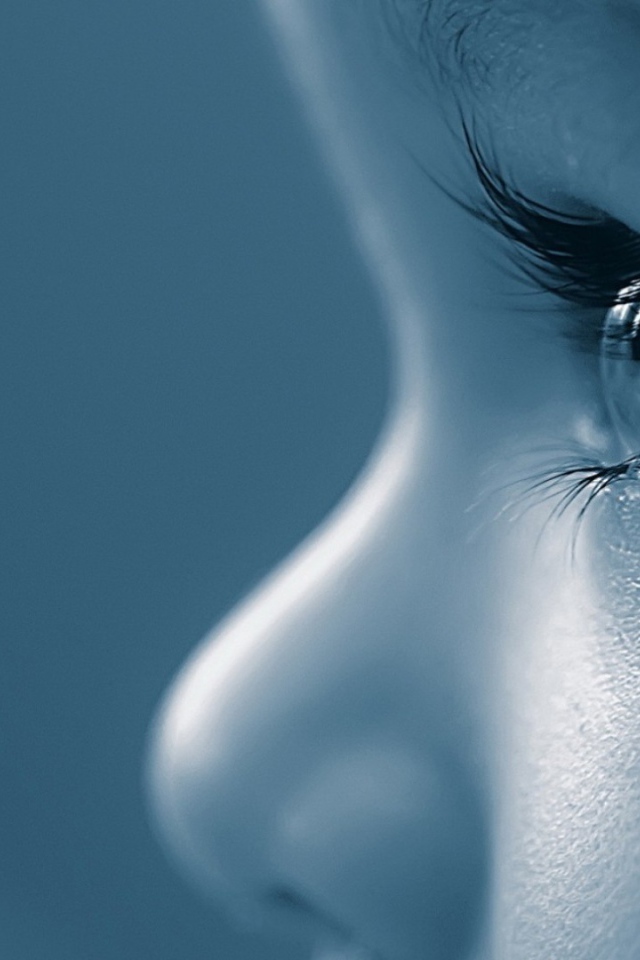 Глаза маленького ребенка