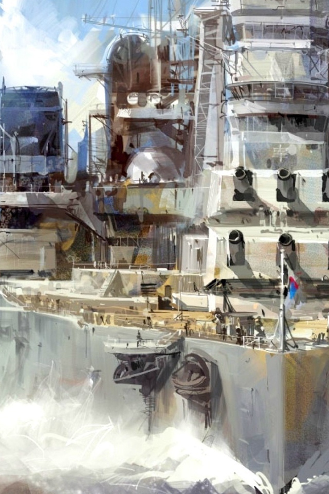 Линейные корабли в строю