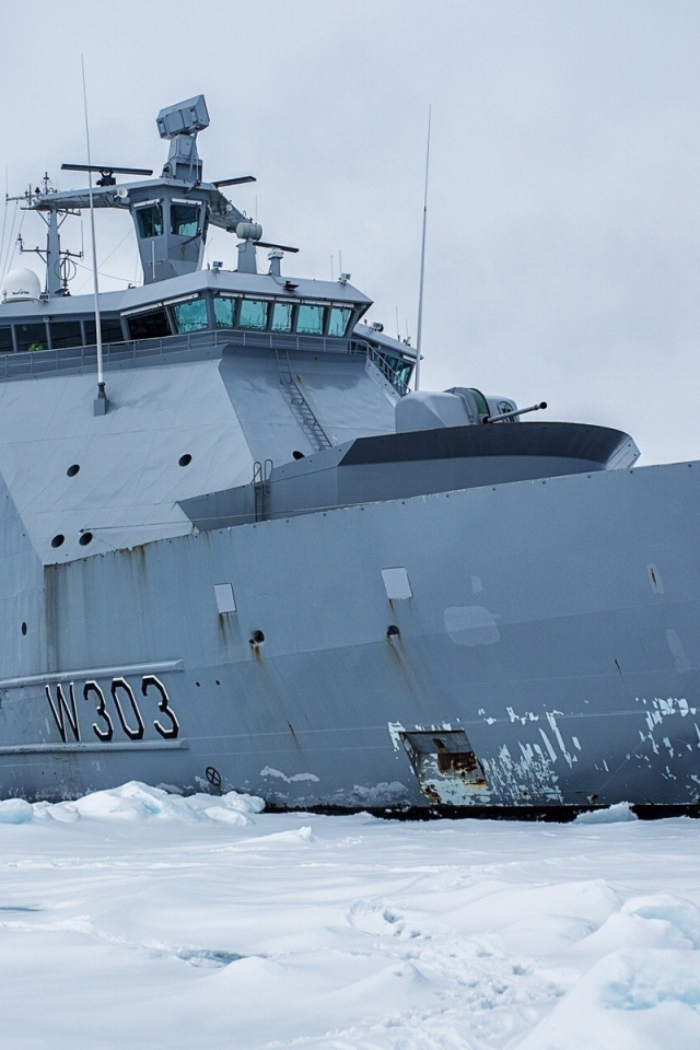 Корабль норвежской береговой охраны