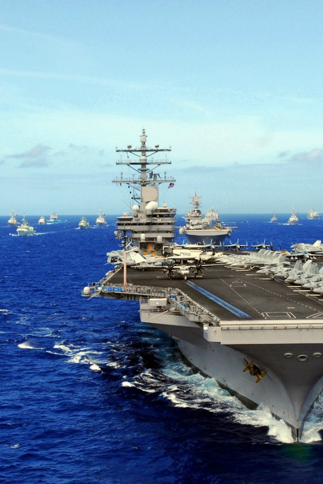 Авианосец USS Ronald Reagan