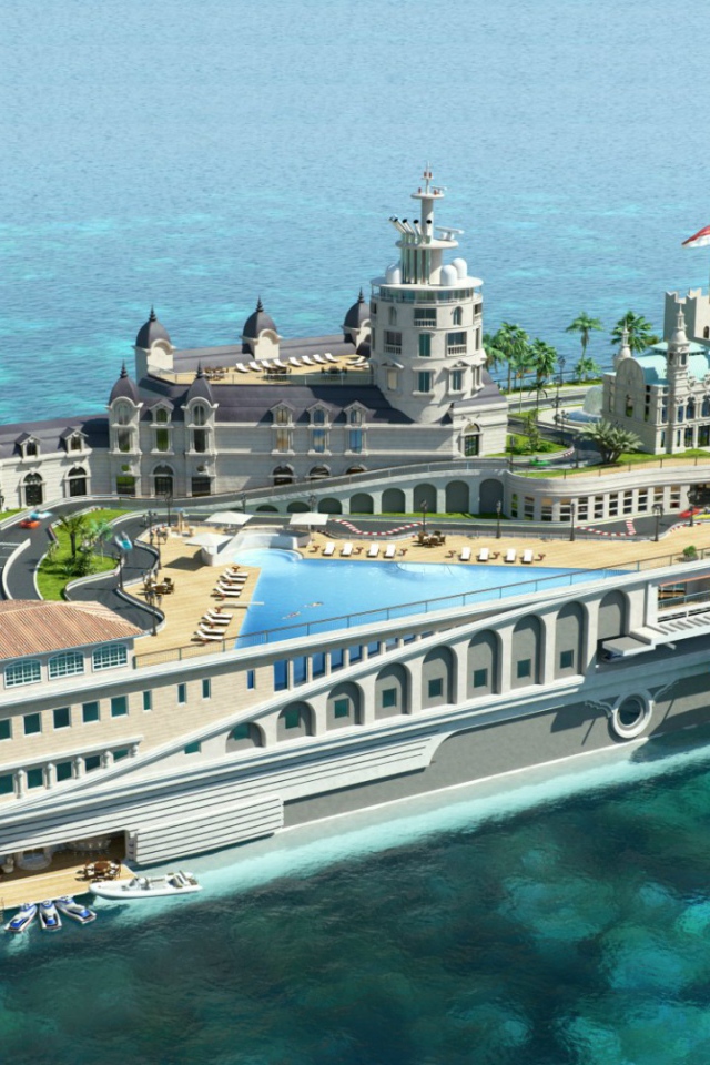 Необыкновенная концепт-яхта Streets of Monaco