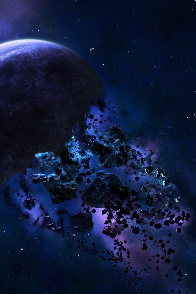 Чужая планета рассыпалась в пыль