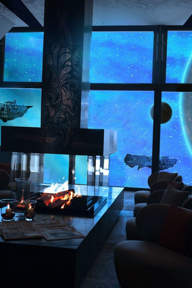 Апартаменты на космической станции