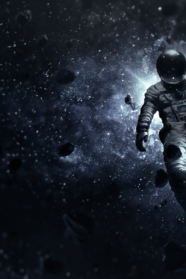 Космонавт потерялся в космосе