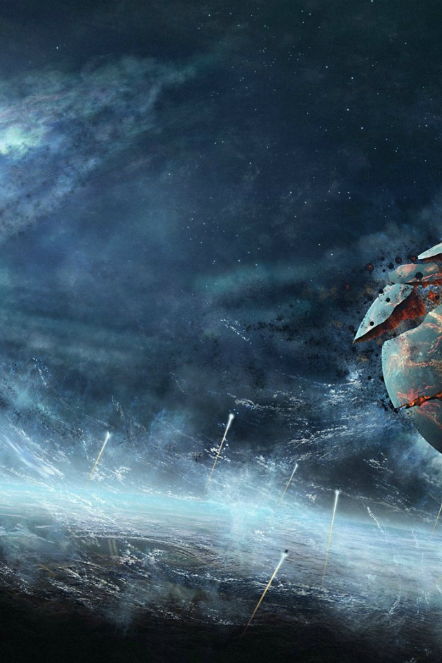 Атака с поверхности планеты