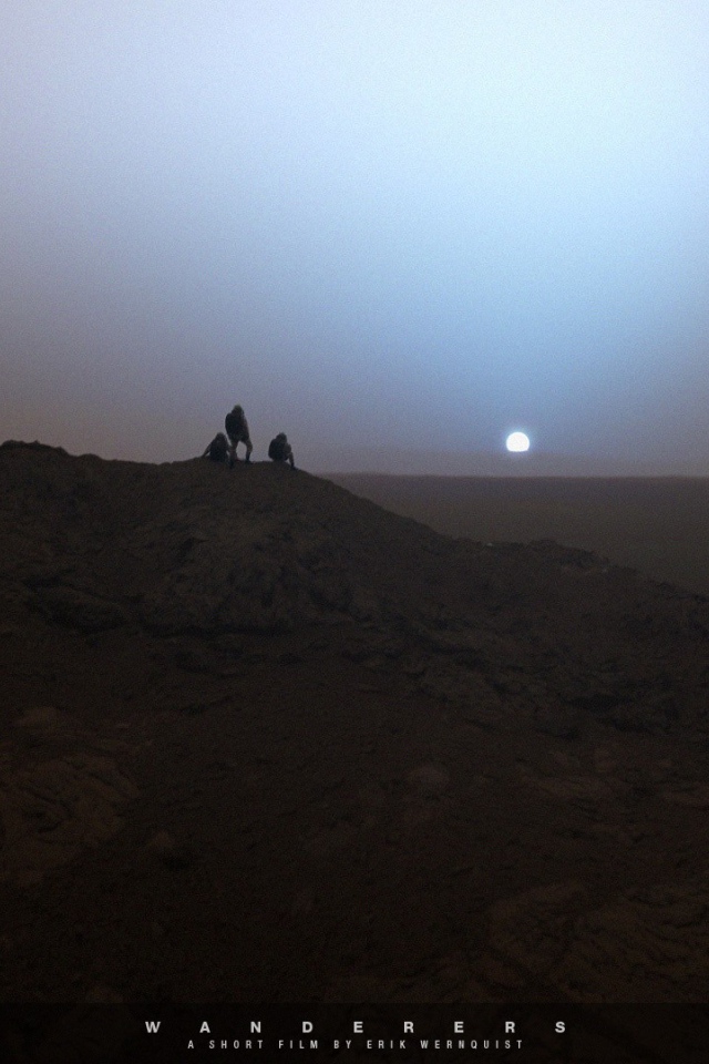 Голубой закат на Марсе, фильм Wanderers
