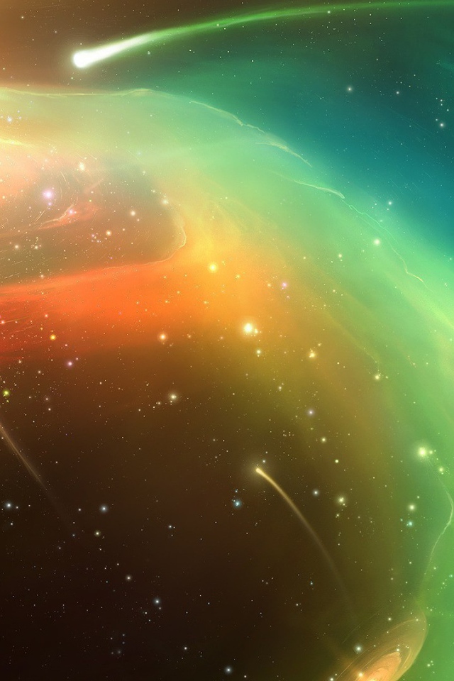 Облако комет в космосе