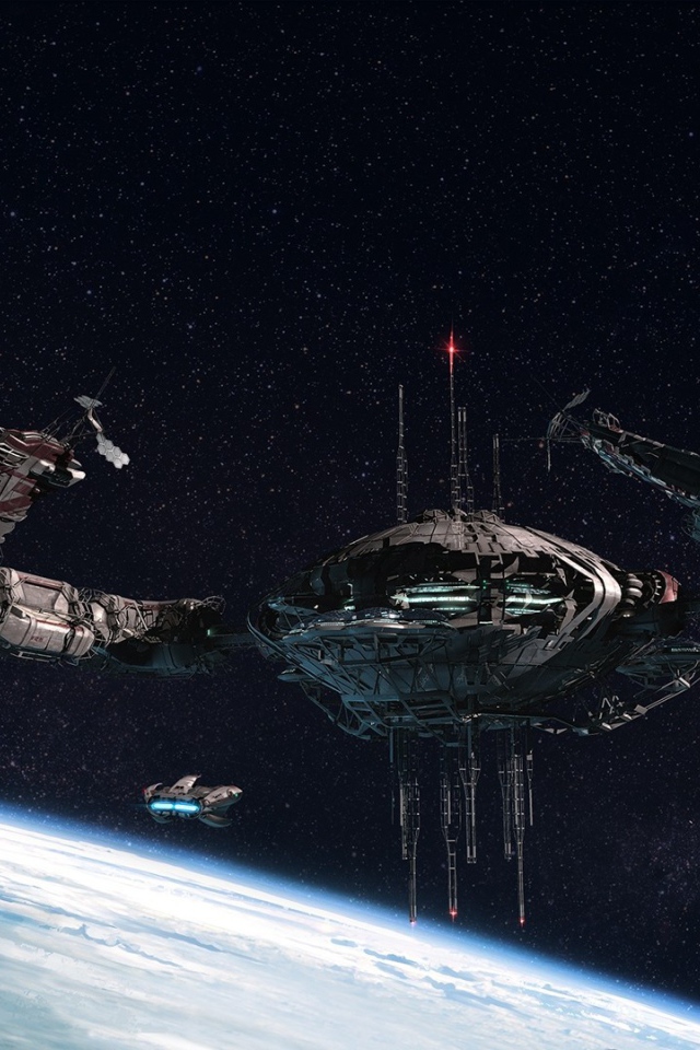 Строительство околоземной космической станции