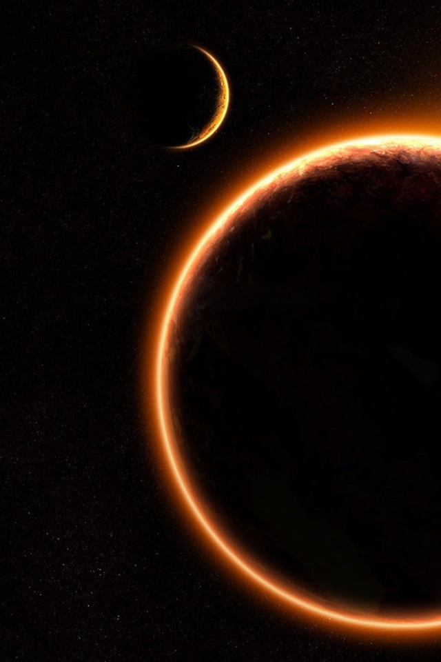 Земля заслоняет Солнце