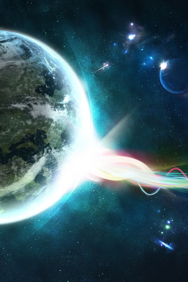 Энергетический хвост планеты