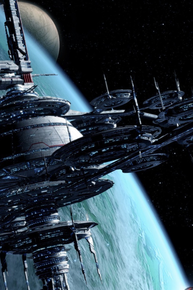 Околоземная станция в будущем