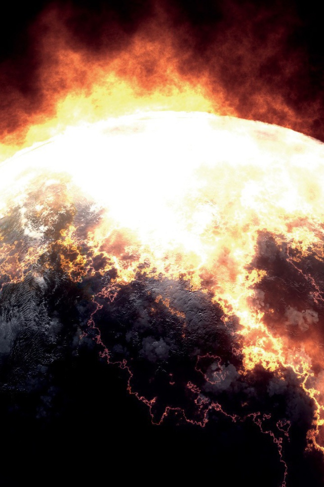 Планету охватило пламя
