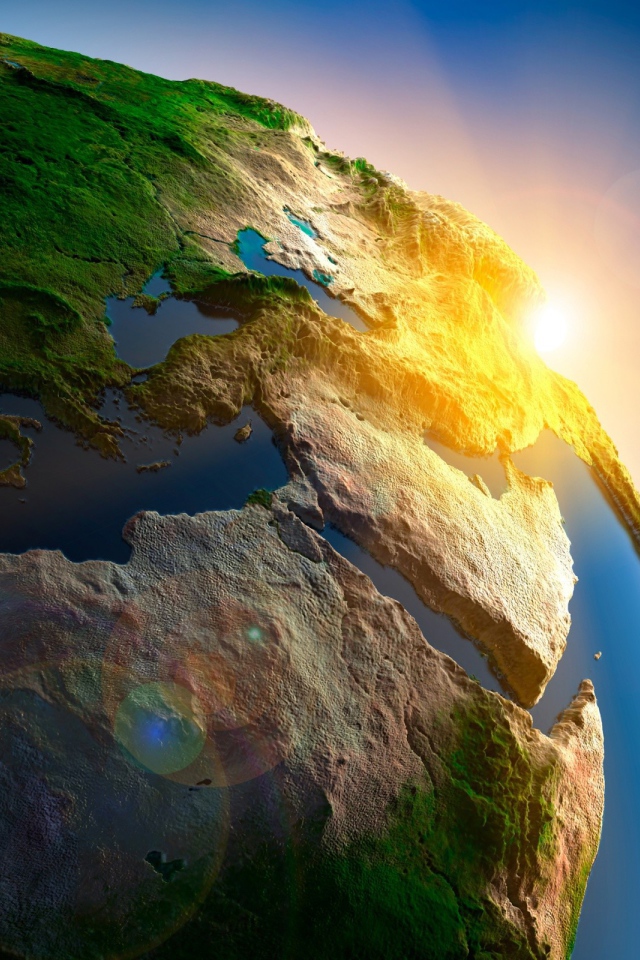 Рельеф планеты Земля