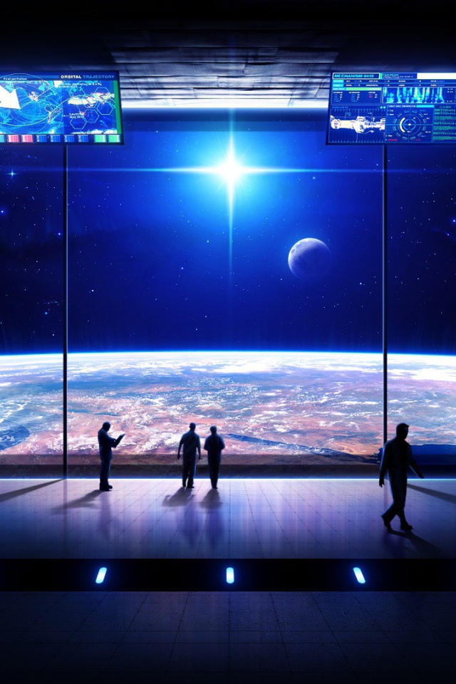 Научная станция на орбите земли