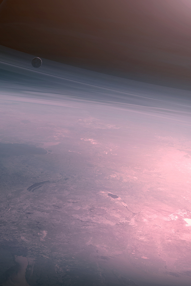 Сатурн и его спутники