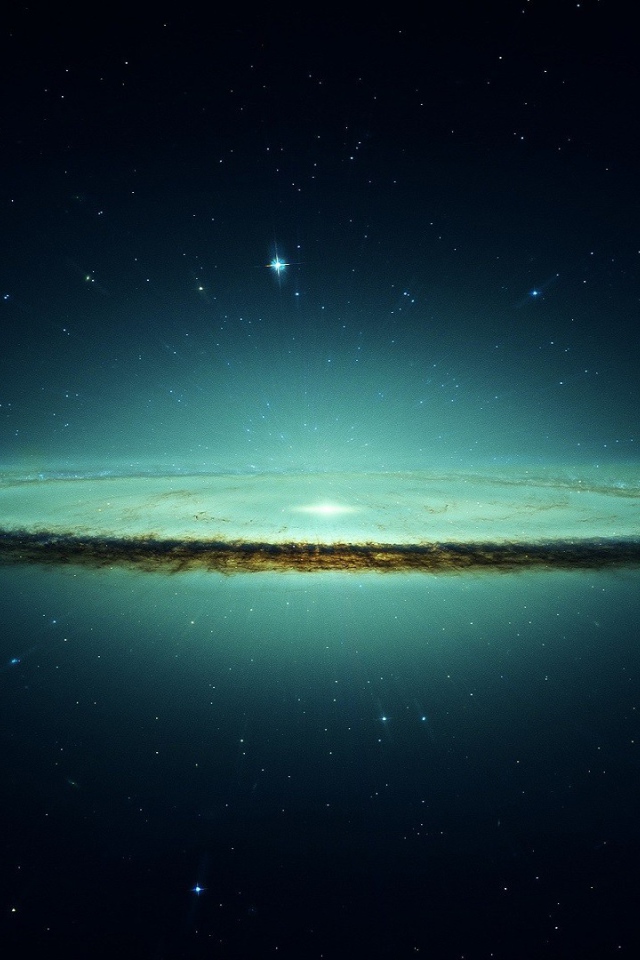 Космическая галактика Сомбреро