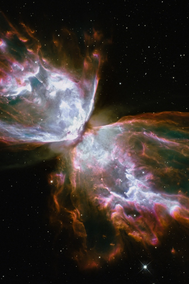 Столкновение двух галактик