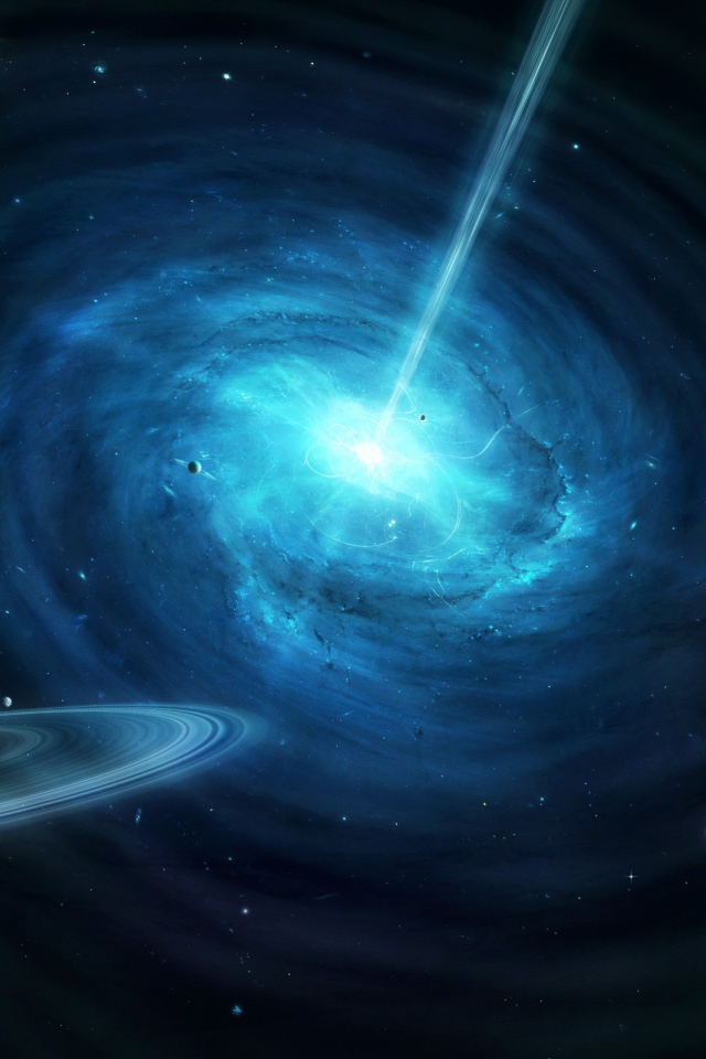 Планетная система квазара