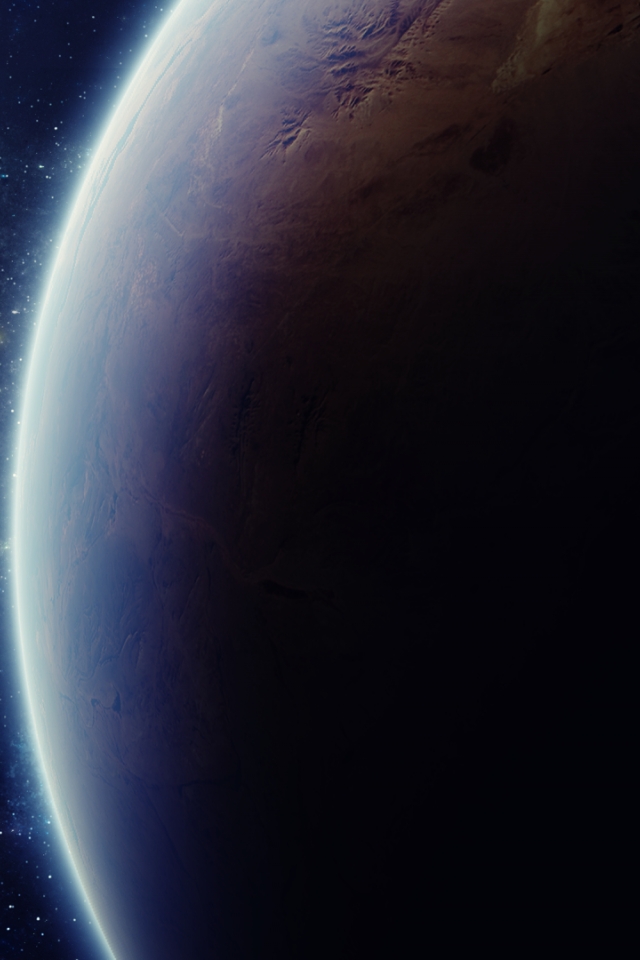 Тень от спутника большой планеты