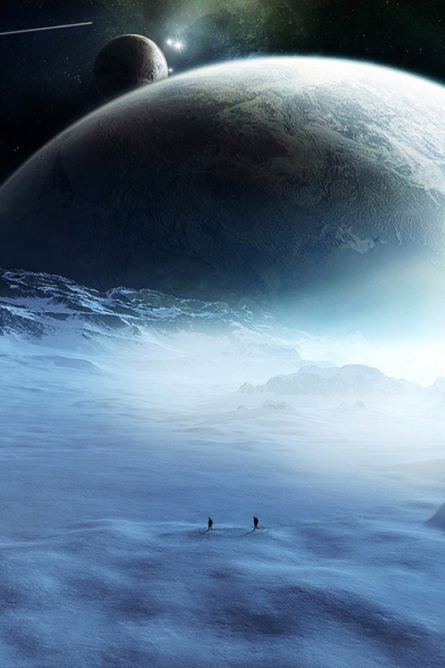 Путники на ледяной планете