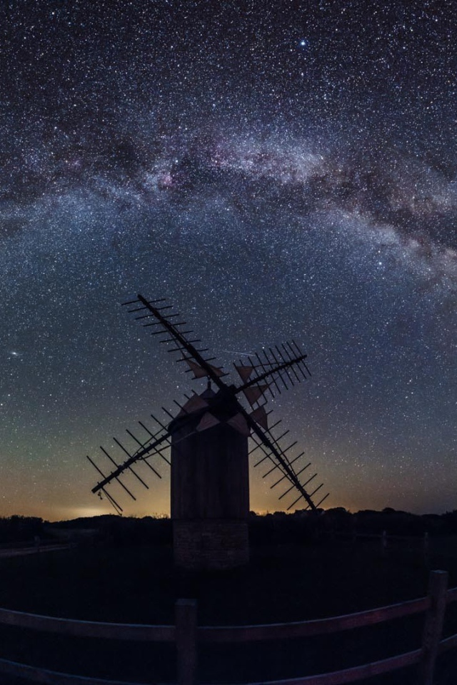 Мельница под звездами