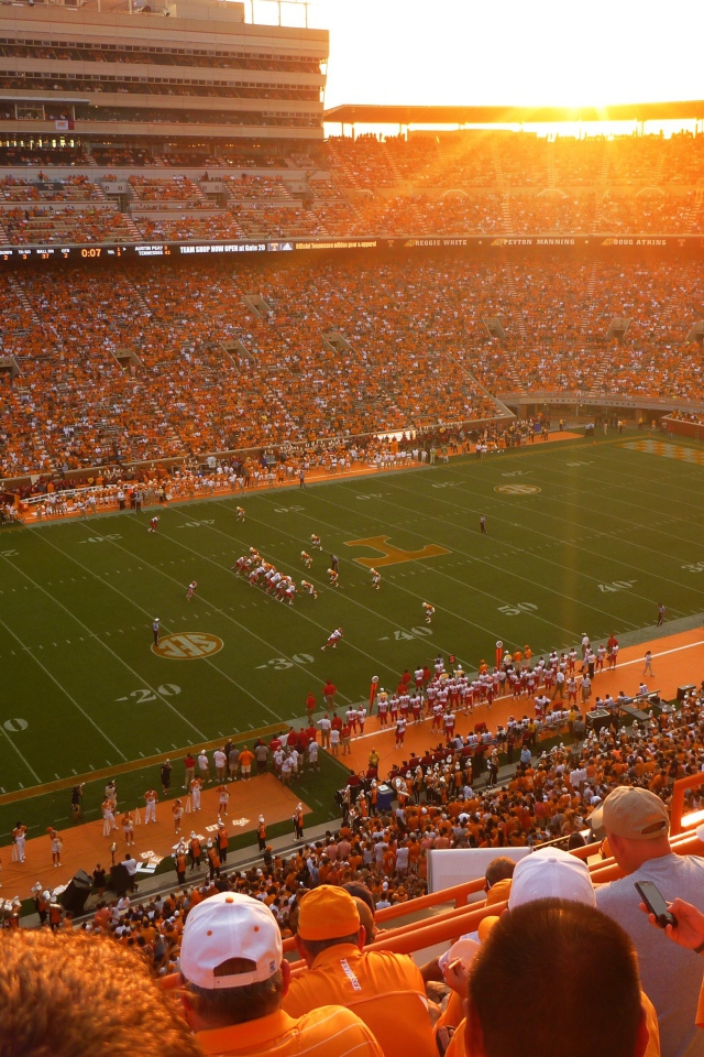 Оранжевая арена для американского футбола