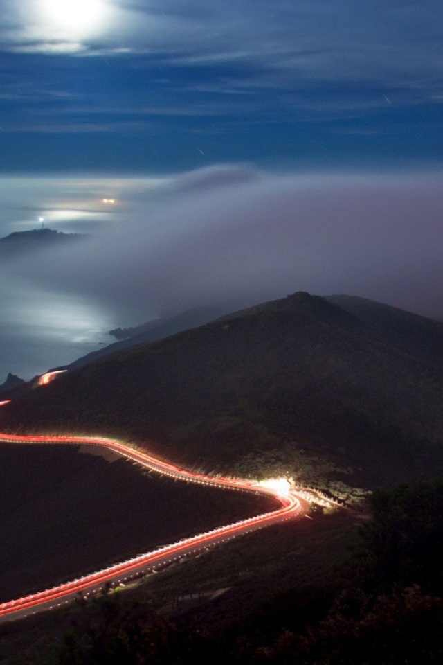 Автострада в горах