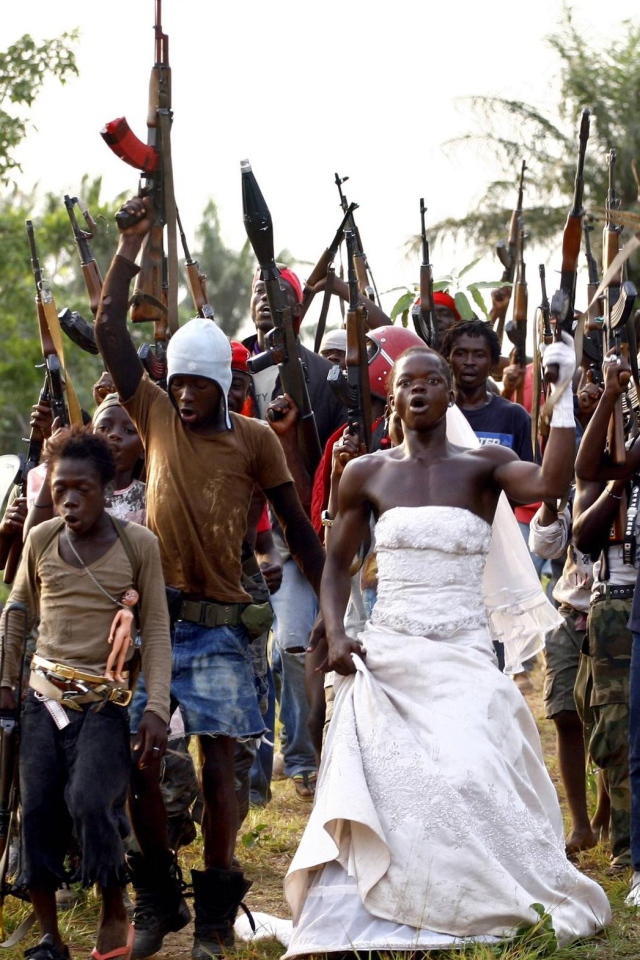 Вооруженная свадьба в Африке
